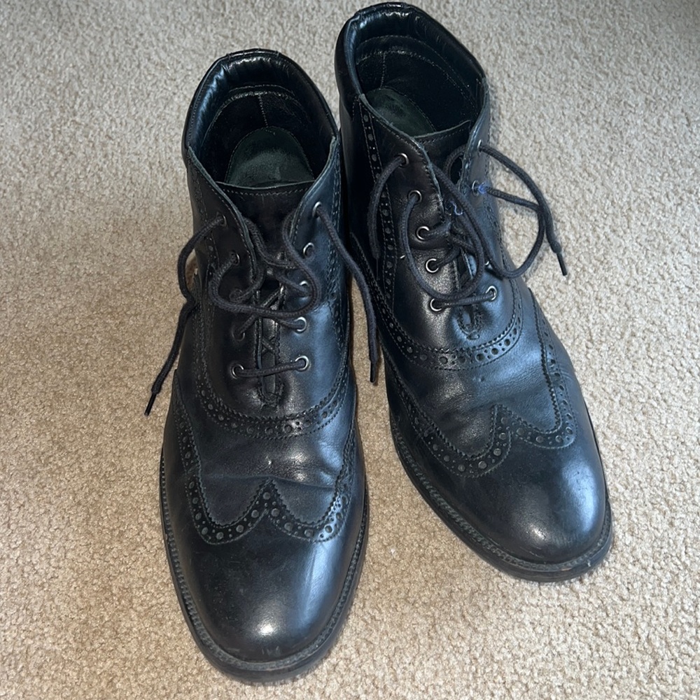 Cole Haan Black Dress Boots